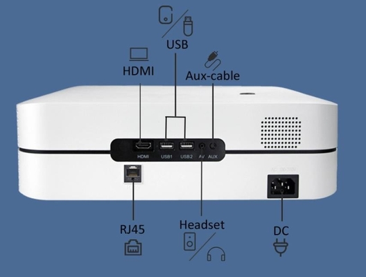 1920*1080dpi WIFI LCD Android Mini Portable Projectors For Hotel Cinema